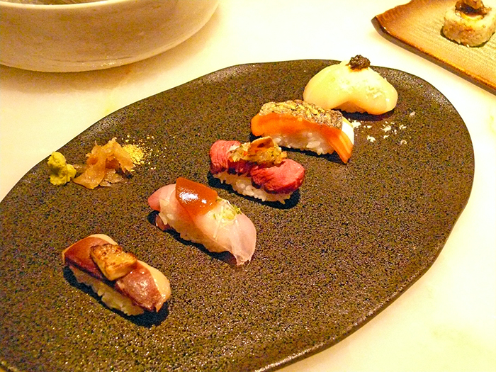 日系料理の握りずし