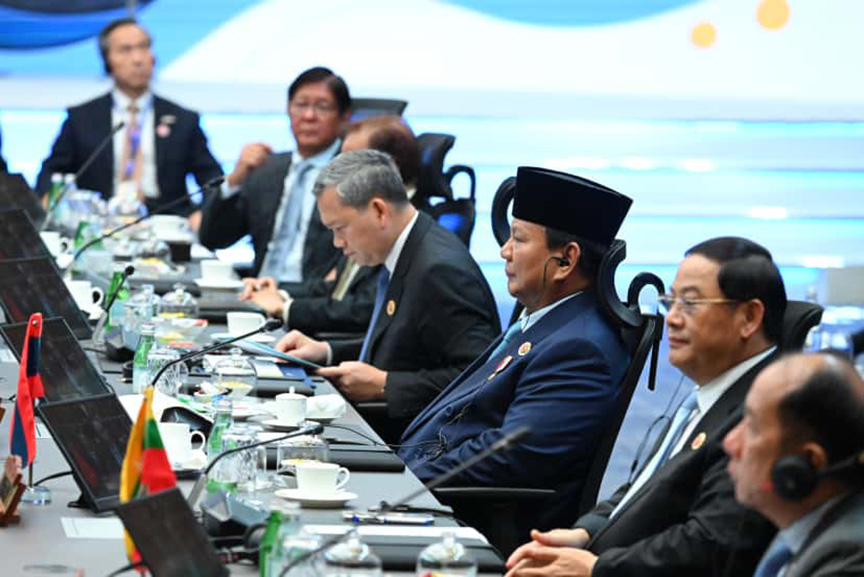 プラボウォ氏、ASEAN+3で発言 地域協力と経済統合の強化を提唱