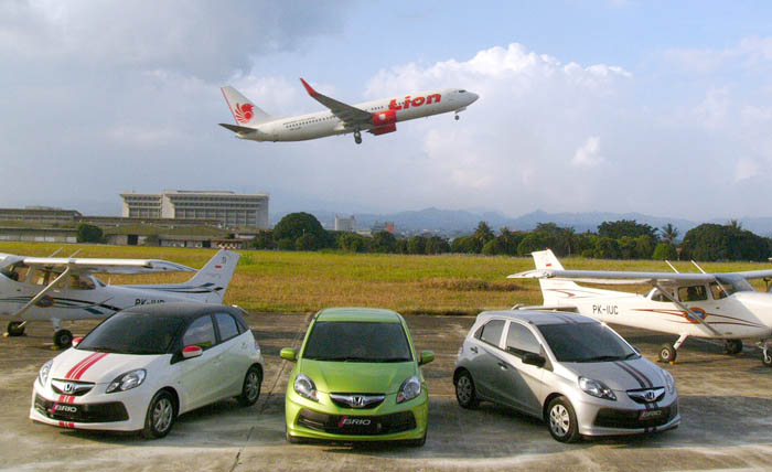 報道陣向けに試乗会　ホンダ・プロスペクト　シティカー「ブリオ」