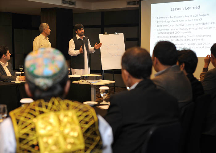 「インドネシアから学べ」　アフガニスタンから１６人 　農村開発で政府職員研修　ＪＩＣＡの支援を通じ