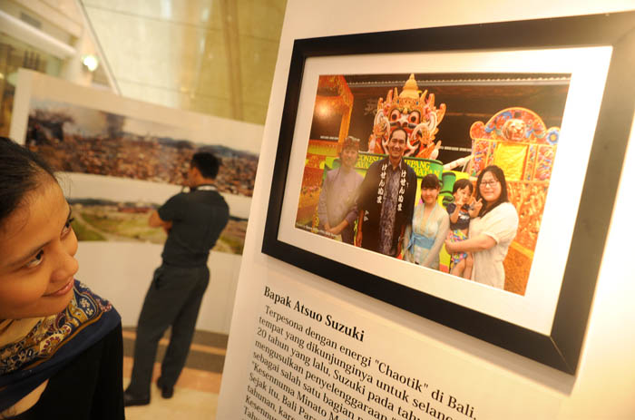 「日本の復興信じる」気仙沼などの写真展示 