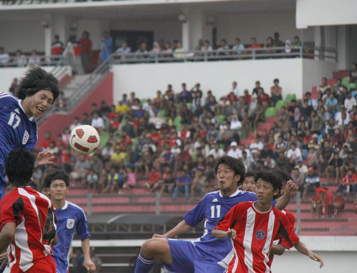 アウェーの洗礼を　インドネシア遠征を実施　サッカー全日本大学選抜