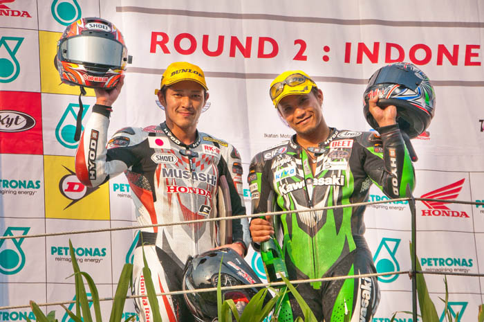 清成が２レース優勝　イ参戦の佐藤、健闘５位　二輪アジア選手権