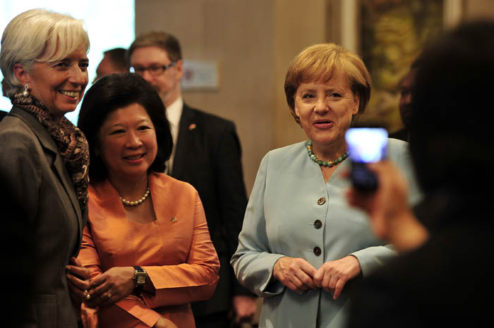 欧州指導者と相次ぎ会談　経済危機で存在感高まる　ユドヨノ大統領