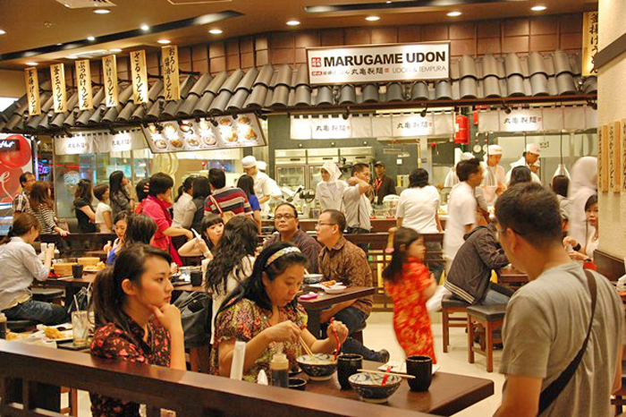 讃岐うどん進出　西ジャカルタに１号店　大手チェーン丸亀製麺 