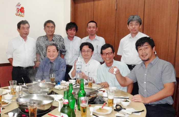 台湾駐在時代を語り合う　フォルモサ会