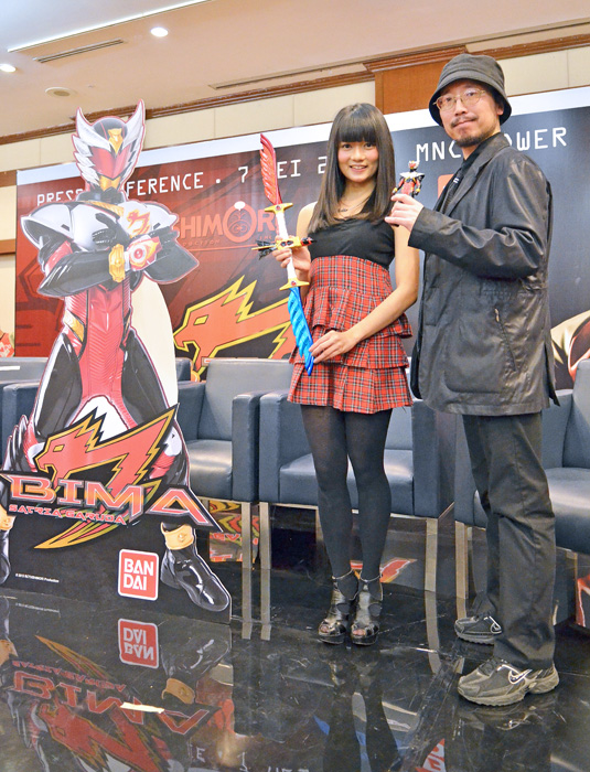 ヒーロー「ビマ」創出　  日イ合作で試行錯誤　石森プロの早瀬マサト氏
