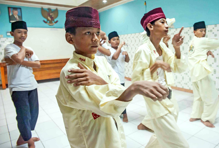 下町のシラット道場　インドネシアの武術