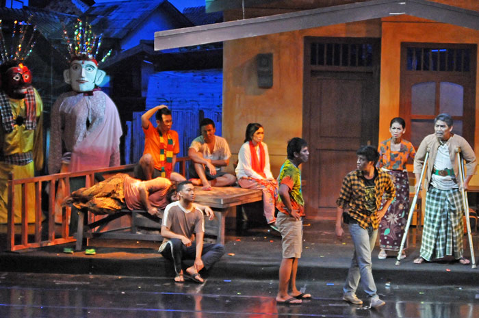近代化の中で生きる文化　ジャカルタ生誕記念で上演　舞台作「スクマ・ジャヤ」　５、６日ＧＫＪで