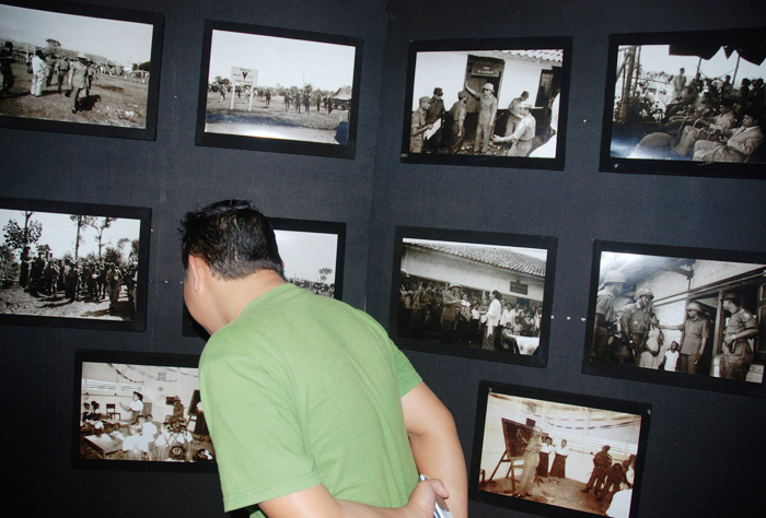 スカルノ氏の写真公開　アジア・アフリカ会議博物館　西ジャワ州バンドン
