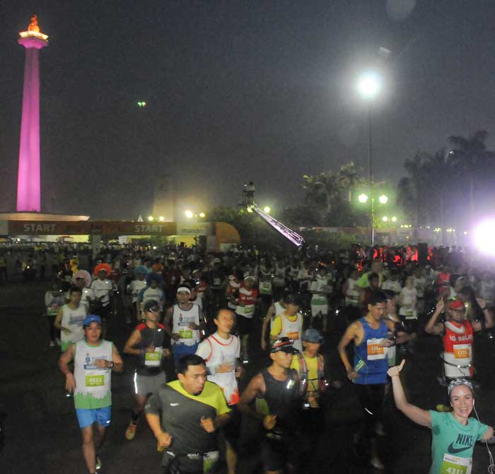 ジャカルタで初、マラソン１万人　参加人数で「東南アジア最大」　アフリカ勢が優勝独占