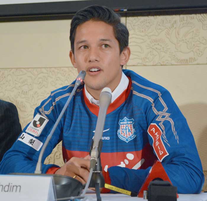 イルファン選手が甲府へ　「海外移籍の先駆者に」　イ人初のＪリーガー