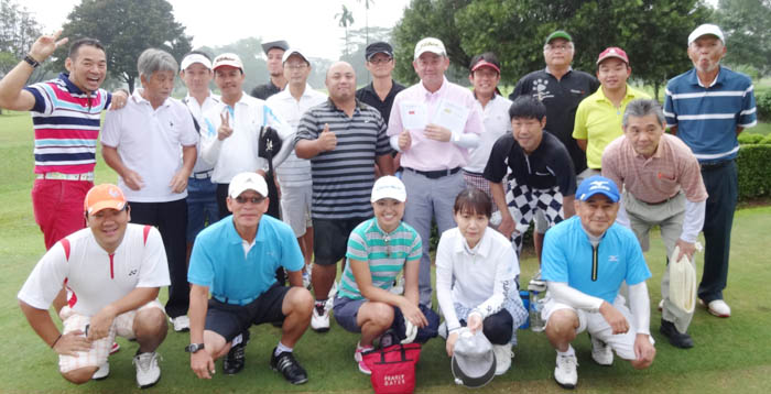 桃谷チーム、笠原さん優勝　大阪の会　新年ゴルフ