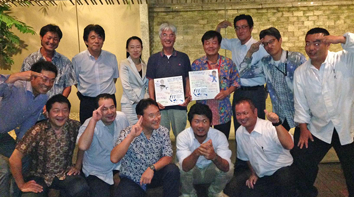 ありがとう、福村さん、久湊さん　ジャカルタ・ジャパン・ジガーズ送別会