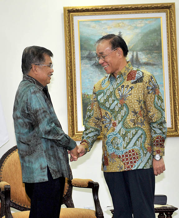副大統領らと会談　谷崎大使　インフラで意見交換