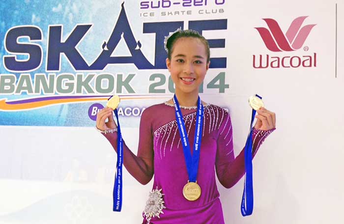 フィギュア３冠　インドネシア人選手