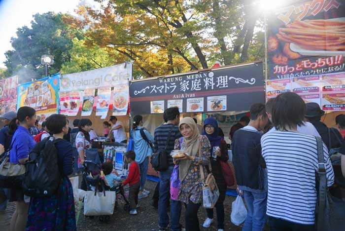 ２年ぶり日イ友好の輪　代々木公園で市民友好フェス