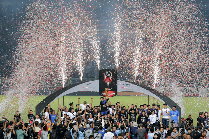 バンドンが優勝　サッカー大統領杯