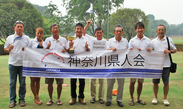 神奈川、みちのく優勝　２０１５年県人会ゴルフ対抗戦