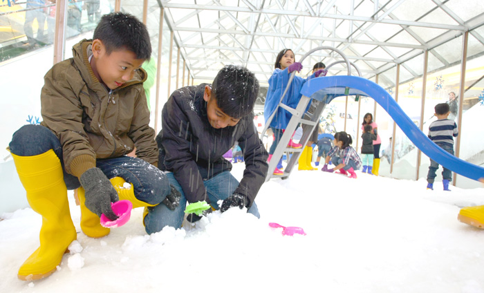 「ハリポタ」の雪が降る！