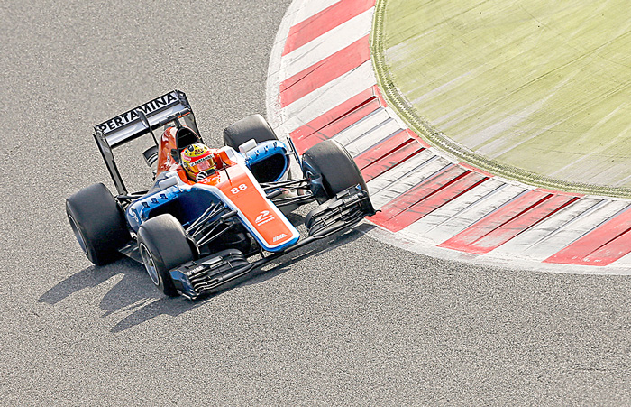 リオ、Ｆ１テスト着々　タイム最下位だが攻める姿勢