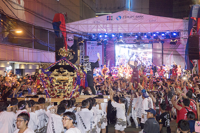 愛と奇跡の日イ交流　第７回ブロックＭ縁日祭　皆の気持ちつながり