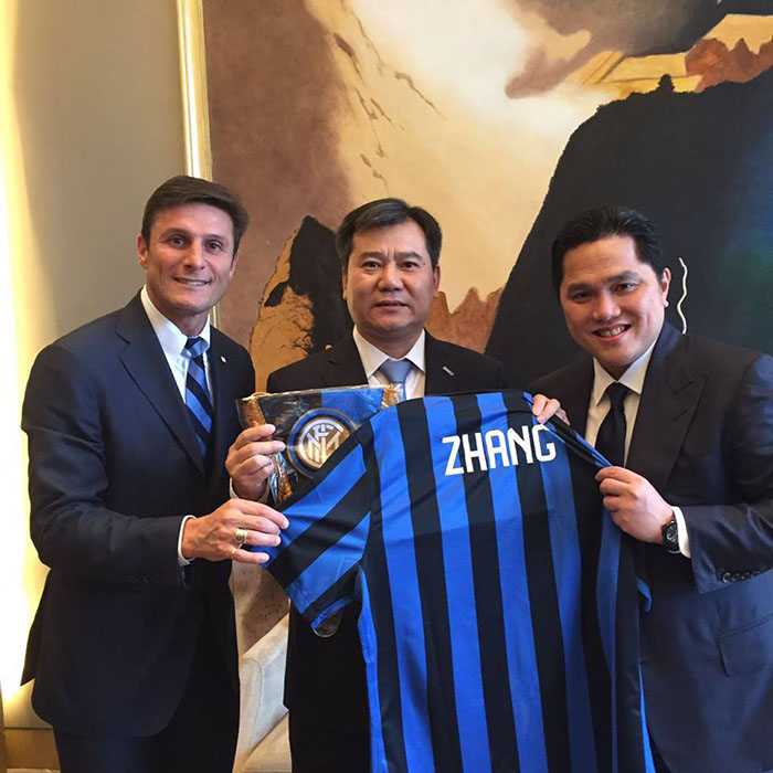 インテル、中国資本に　長友所属のサッカー名門