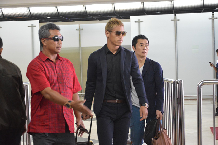 【本田圭佑選手ｉｎジャカルタ】「イケメンですね」　テレビインタビューに絶句