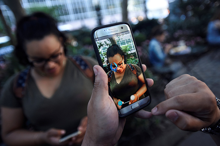 ポケモンＧＯに熱狂　配信前にファン６万人