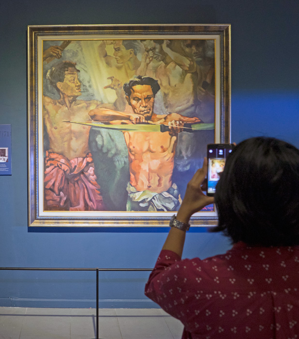 スカルノ氏ゆかりの作品　国立美術館で初絵画展　イスタナ所蔵の２８点