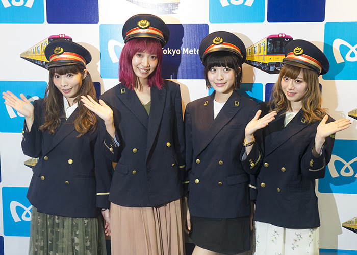 サイサイが東京メトロＰＲ