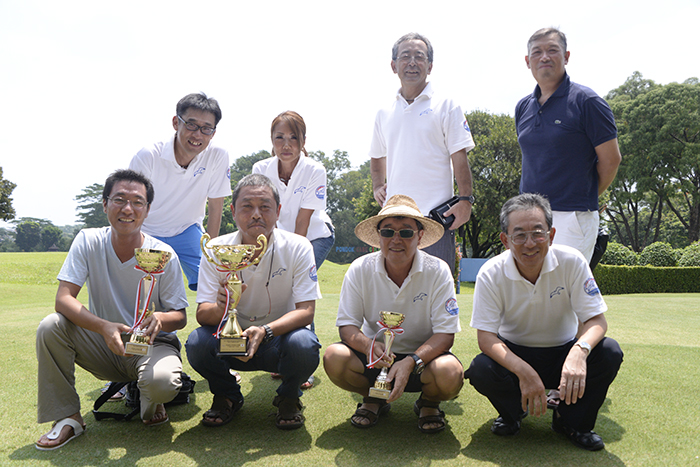 １３チーム、９６人が熱戦　県人会対抗ゴルフ　神奈川、愛知が優勝