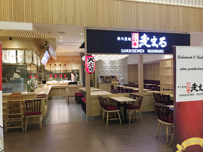 讃岐うどん専門店　麦まる１号店オープン　ネオ・ソーホーモール