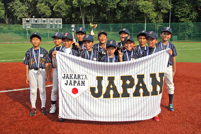 スターズが準優勝　南アジア少年野球大会