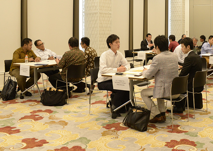 ４信用金庫が初開催　ビジネスマッチング　顧客２２社参加　
