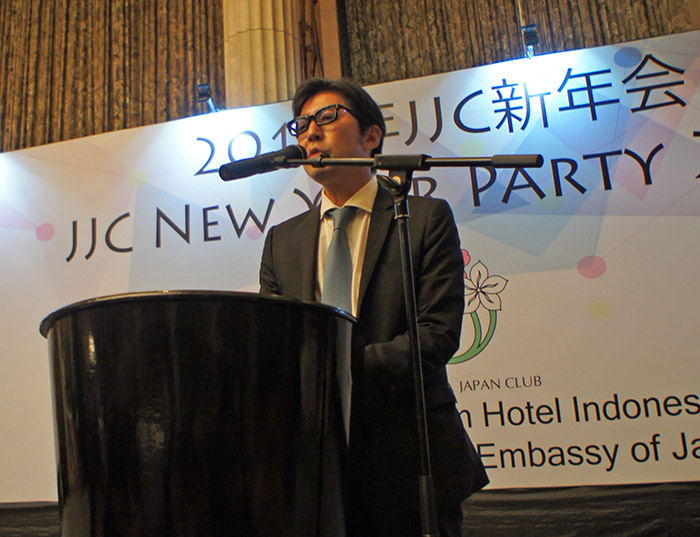 「さらなる友好を」　ＪＪＣが新年会