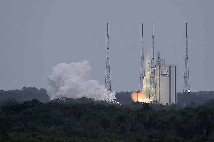 衛星打ち上げ成功