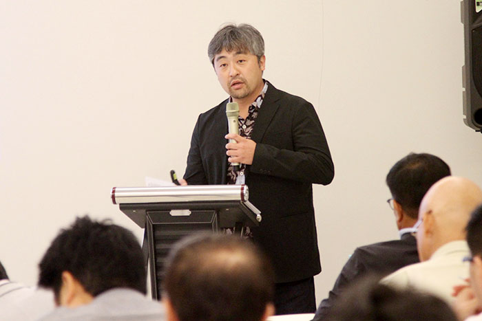 「日本企業は内向き」　関学の栗田准教授が講演