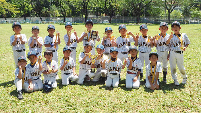 ２部門で優勝飾る　クアラルンプール大会で　ＪＪＣリトルリーグ部