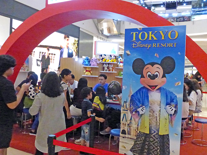 ディズニーが販売プロモ　西ジャカルタ　テーマパーク初の試み