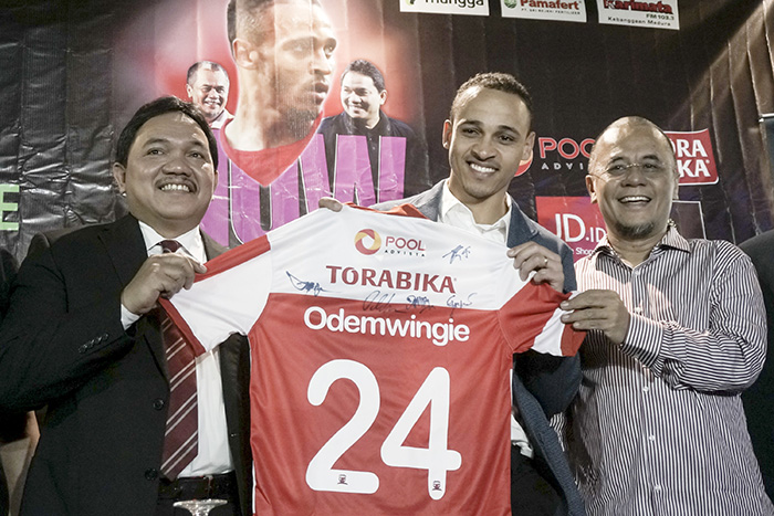 元ナイジェリア代表獲得　サッカー１部リーグの　マドゥラ・ユナイテッド