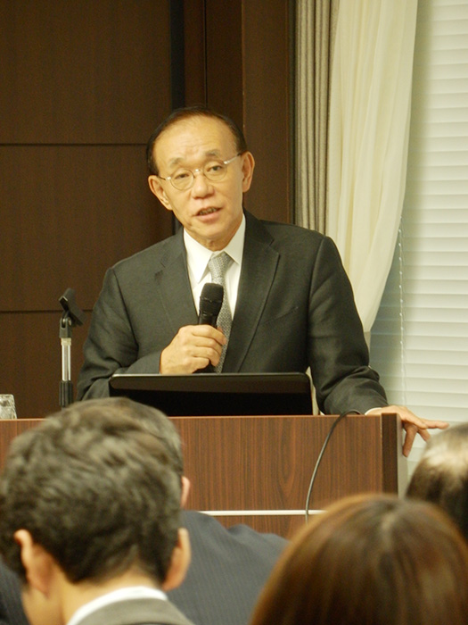 「イ政府、対日関係強化へ」　日イ協会主催　谷崎前大使が講演