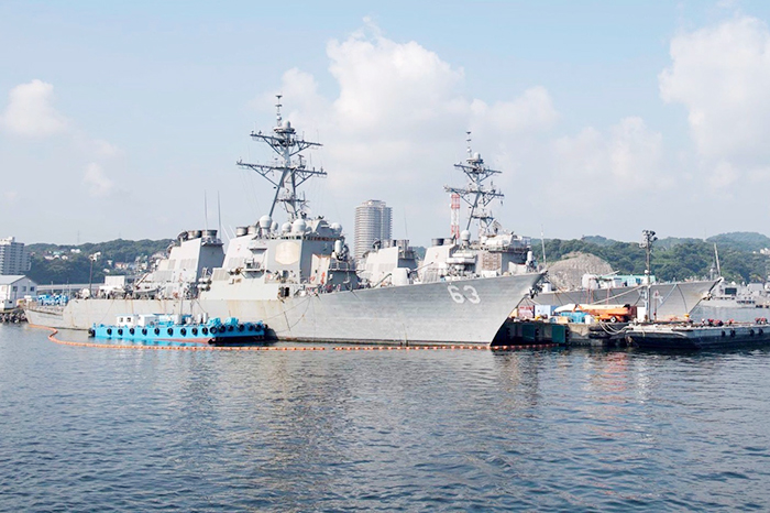 米駆逐艦が西沙諸島で　「航行の自由作戦」実施