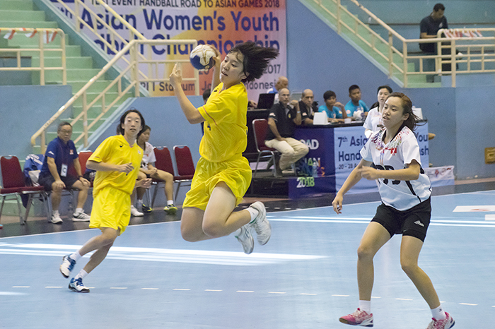  きょう首位かけ韓国戦　ハンドボール　Ｕ−１８女子代表