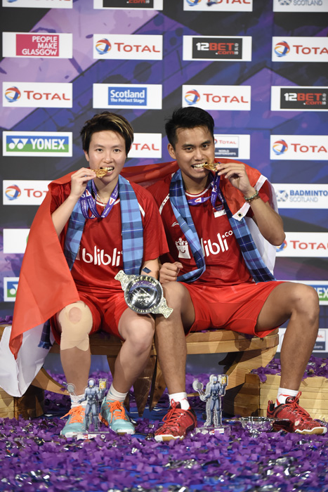オウィ・ブテットが優勝　４年ぶり２度目　バドミントン世界選手権