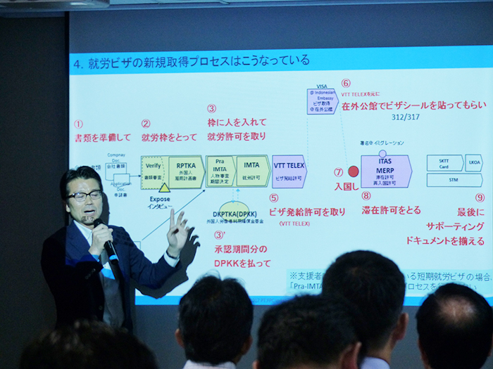 就労ビザ・セミナーに１５０人　ＪＪＣ　日系企業高い関心