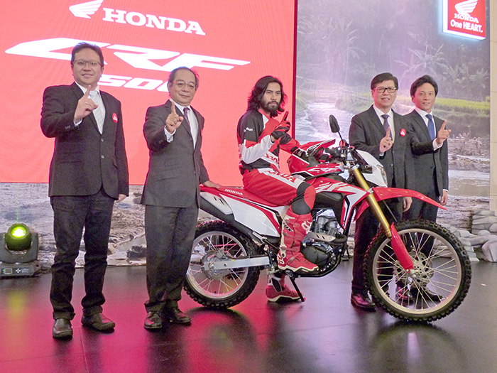 イ独自モデル開発　オン・オフ両立バイクＣＲＦ１５０Ｌ　ホンダ