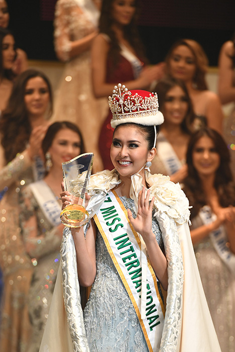ケフィンさんが優勝　ミス・インターナショナル　東京開催