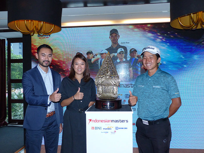 宮里優作、ローズ参加　インドネシアン・マスターズ