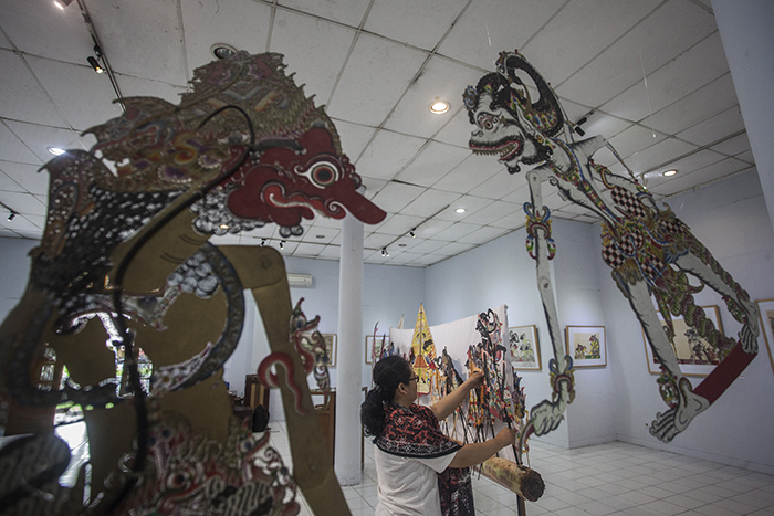 ☆ジョクジャでワヤン展